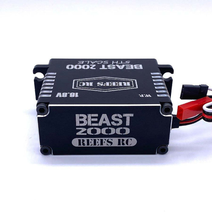 SEHREEFS103 Beast 2000 1/5 Scale Digital Metal Gear Waterproof Servo, Black