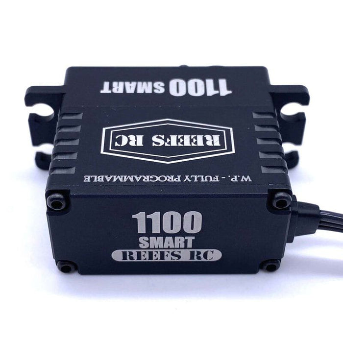 SEHREEFS119 1100 Smart Digital Metal Gear Waterproof Programmable Servo & Winch, Black