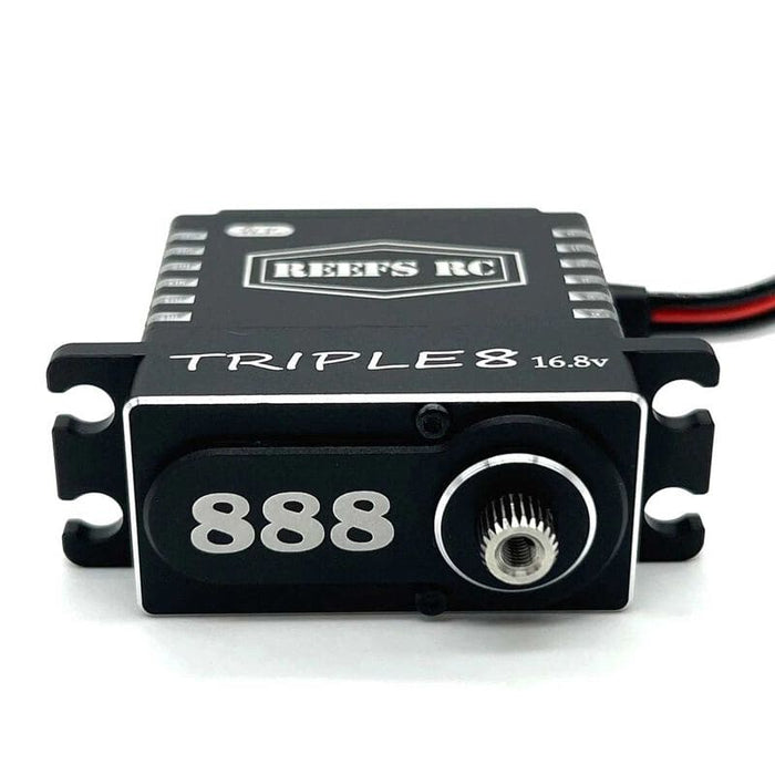 SEHREEFS124 Triple8 Standard Digital Metal Gear Waterproof Direct Power Servo, Black