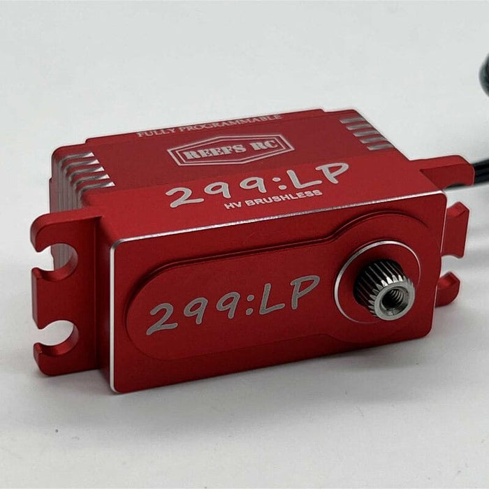 SEHREEFS130 299:LP Low Profile Digital Metal Gear Waterproof Programmable Servo, Red