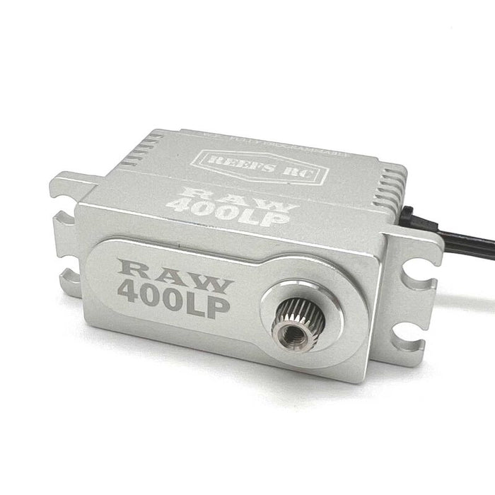 SEHREEFS136 RAW 400LP Low Profile Digital Metal Gear Waterproof Programmable Servo, Silver