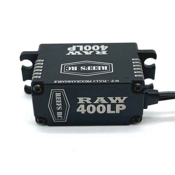 SEHREEFS137 RAW 400LP Low Profile Digital Metal Gear Waterproof Programmable Servo, Black