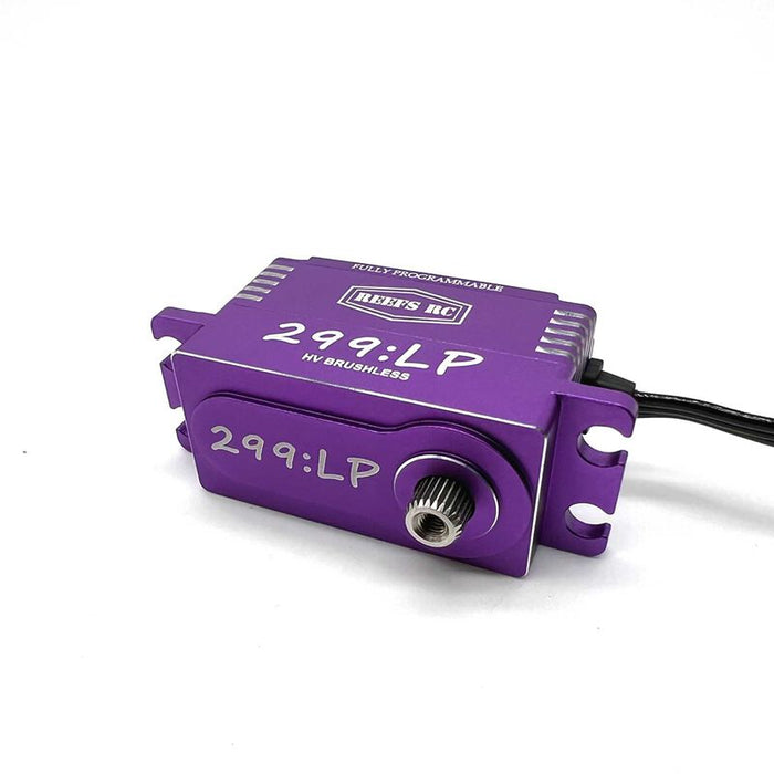 SEHREEFS145 299:LP Low Profile Digital Metal Gear Waterproof Programmable Servo, Purple