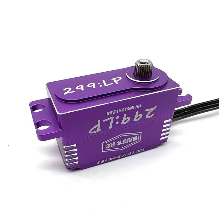 SEHREEFS145 299:LP Low Profile Digital Metal Gear Waterproof Programmable Servo, Purple