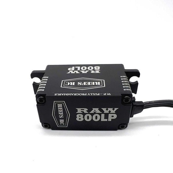 SEHREEFS146 RAW 800LP Low Profile Digital Metal Gear Waterproof Programmable Servo, Black