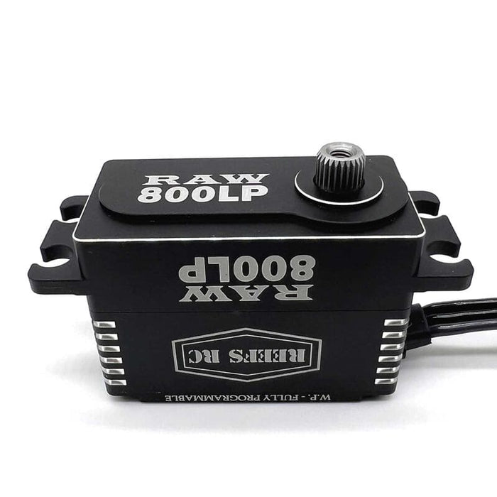 SEHREEFS146 RAW 800LP Low Profile Digital Metal Gear Waterproof Programmable Servo, Black