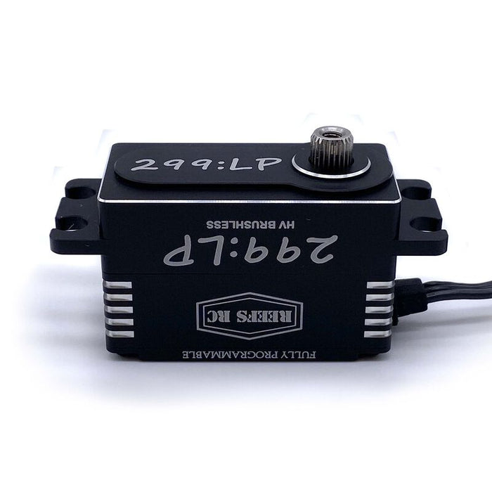 SEHREEFS24 299:LP Low Profile Digital Metal Gear Waterproof Programmable Servo, Black