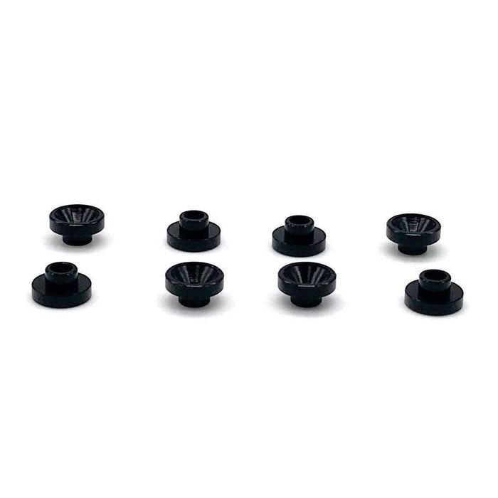 SEHREEFS48 Servo Washers, Black (8)