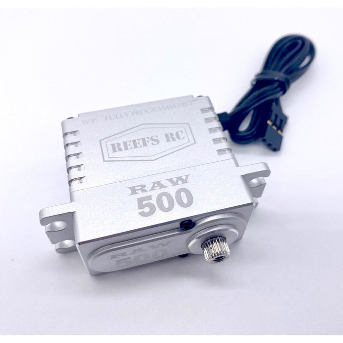 SEHREEFS54 RAW 500HD Standard Digital Metal Gear Waterproof Programmable Servo, Silver