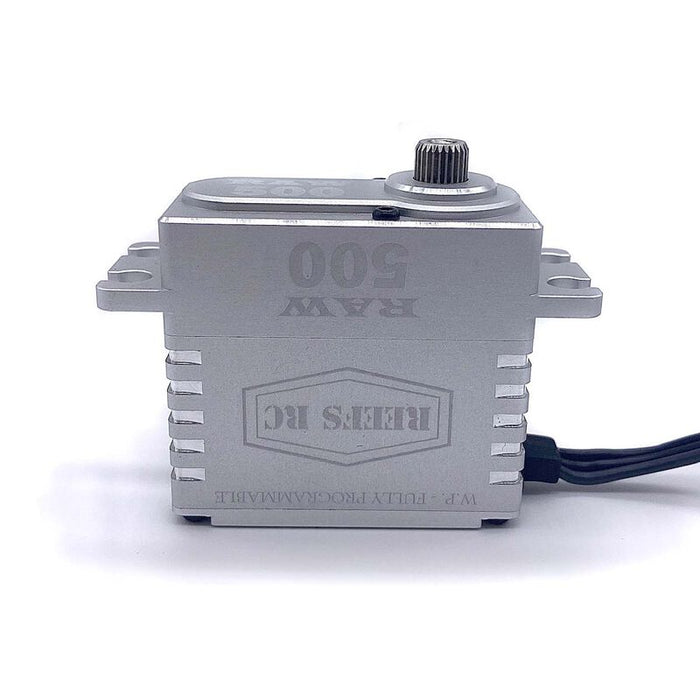 SEHREEFS54 RAW 500HD Standard Digital Metal Gear Waterproof Programmable Servo, Silver
