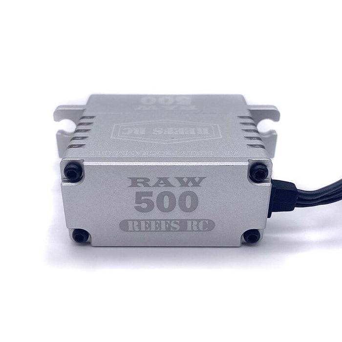 SEHREEFS54 RAW 500HD Standard Digital Metal Gear Waterproof Programmable Servo, Silver