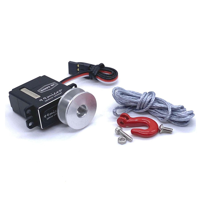 SEHREEFS83 99 Micro Digital Metal Gear Waterproof Winch Servo, Black