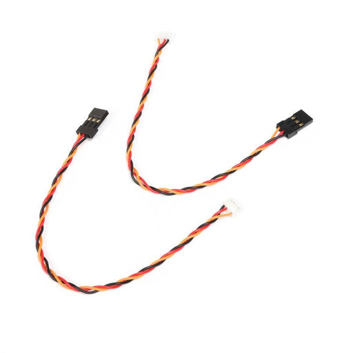 SPM-1007 Sky Remote ID 6" SRXL2 JST to Male Servo Adapter (2pc)