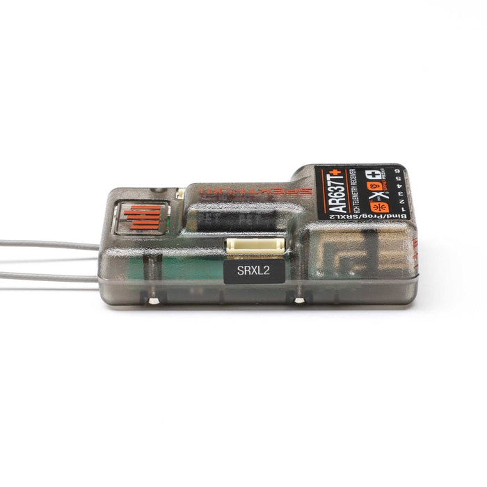 SPM-1032 AR637T+ DSMX 6-Channel AS3X+ & SAFE Telemetry Receiver