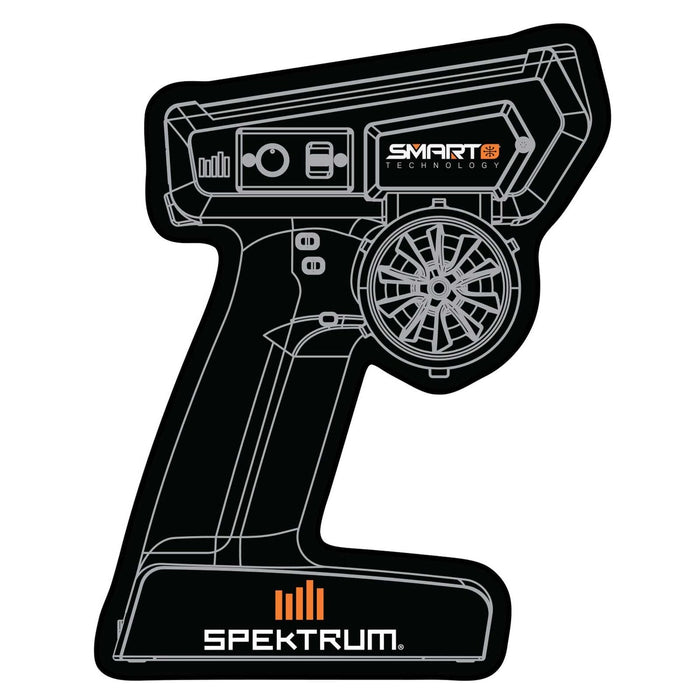 SPM-1045 Spektrum Surface Radio Sticker