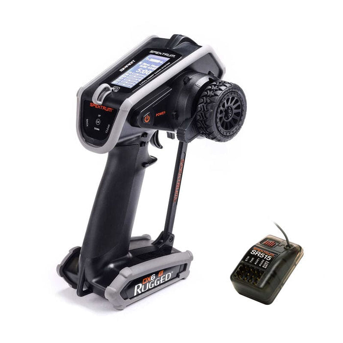 SPM6215 DX6 Rugged 6-Channel DSMR Transmitter with SR515 Receiver