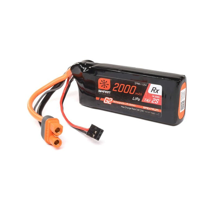 SPMX-1054  Smart G2 Receiver LiPo 2000mAh 2S 15C IC3