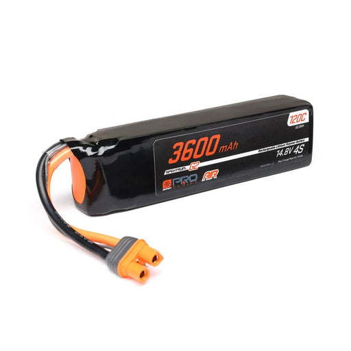 SPMX-1068	 14.8V 3600mAh 4S 120C Smart G2 Pro Air LiPo Battery: IC3