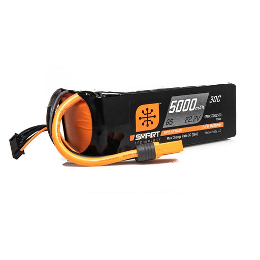 SPMX50006S30C 5000mAh 6S 22.2V Smart LiPo 30C; IC5