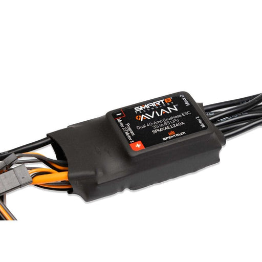 SPMXAE1240A	 Avian 40-Amp Dual Smart Lite Brushless ESC, 3S-6S: IC5