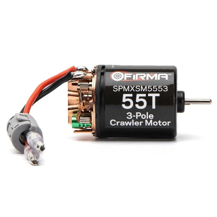 SPMXSM5553 Firma 55T Rebuildable 3-Pole Brushed Crawler Motor