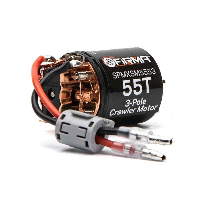 SPMXSM5553 Firma 55T Rebuildable 3-Pole Brushed Crawler Motor