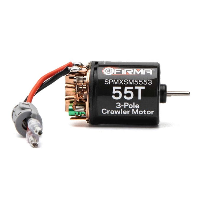 SPMXSM5553 Firma 55T Rebuildable 3-Pole Brushed Crawler Motor