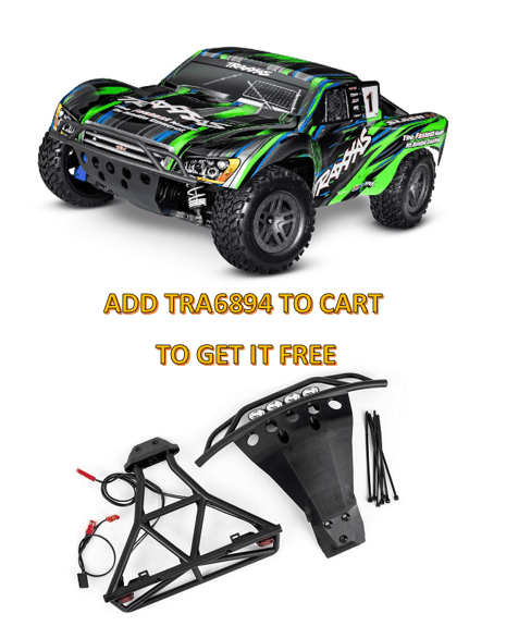 TRA68154-4GREEN Traxxas Slash 1/10 4X4 Brushless Short Course Truck RTR - Green **SOLD SEPARATELY you will need tra2992 to run this truck**