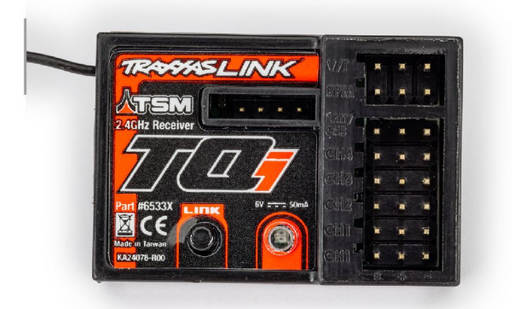 TRA6533X Traxxas Tqi Receiver 5Ch Telemetry 2.4  AND TRA6533