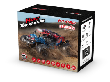 RC-PRONARLYBL NARLY BRUSHLESS – 1/14 Brushless R/C Truck