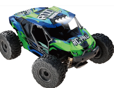 RIZZ BRUSHLESS-GREEN RIZZ BRUSHLESS – 1/18 RTR Upgraded Side-by-side Buggy With Oil shocks and ball bearings