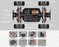 RIZZ -RED RIZZ 1/18 RTR Upgraded Side-by-side truck with Oil-shocks and LED roof rack