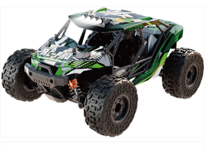 RIZZ-GREEN RIZZ 1/18 RTR Upgraded Side-by-side truck with Oil-shocks and LED roof rack