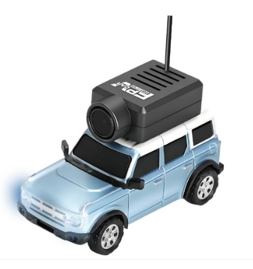 MINI-GIZMO FPV-BLUE 1:64 720P FPV car with remote, carry bag, package MINI-GIZMO FPV