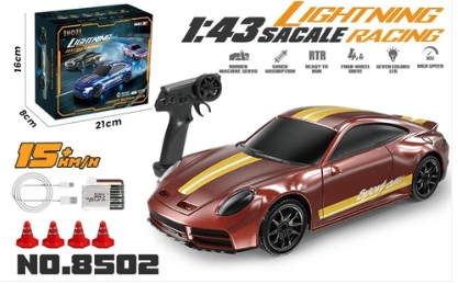 RC-PRO8502R 1:43 R/C drift car - Porsche 911 8502