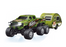 RCPHG4-407GRN 1:64 R/C Truck with trailer with APP control - Ford 6-wheeler HG4-407 **order #HG4001 Gun remote - Fits all HG4 models