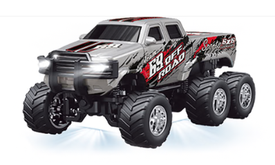 RCPHG4-302GY 1:64 R/C Six-wheel Chevrolet With APP control HG4-302 **order #HG4001 Gun remote - Fits all HG4 models