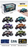 RCPHG4-302BL 1:64 R/C Six-wheel Chevrolet With APP control HG4-302 **order #HG4001 Gun remote - Fits all HG4 models