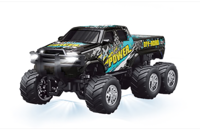 RCPHG4-302BK 1:64 R/C Six-wheel Chevrolet With APP control HG4-302 **order #HG4001 Gun remote - Fits all HG4 models