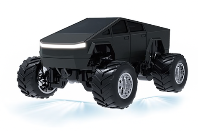 RCPHG4-232BK 1:64 R/C Cybertruck With APP control HG4-232 **order #HG4001 Gun remote - Fits all HG4 models