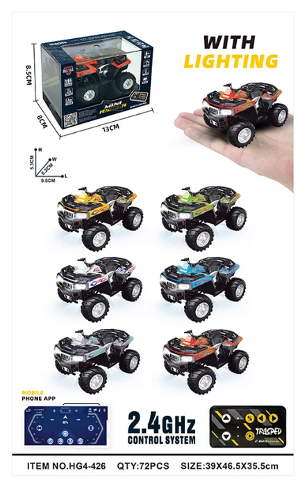 RCPHG4-426SL 1/64 R/C ATV with APP control HG4-426 **order #HG4001 Gun remote - Fits all HG4 models