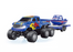 RCPHG4-408BL 1/64 R/C Truck with boat with APP control - Ford 6-wheeler HG4-408  **order #HG4001 Gun remote - Fits all HG4 models