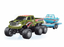 RCPHG4-408GRN 1/64 R/C Truck with boat with APP control - Ford 6-wheeler HG4-408   **order #HG4001 Gun remote - Fits all HG4 models