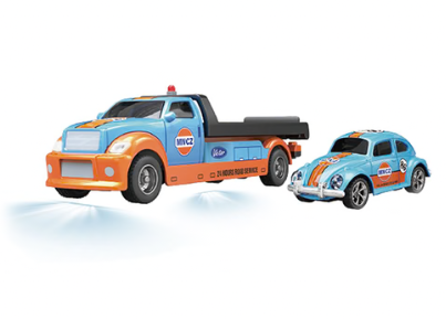 RCPHG4-186ORBL 1/64 R/C Tow truck with Beetle HG4-186  **order #HG4001 Gun remote - Fits all HG4 models