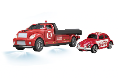 RCPHG4-186RD 1/64 R/C Tow truck with Beetle HG4-186 **order #HG4001 Gun remote - Fits all HG4 models