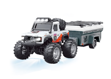 RCPHG4-478WH 1/64 R/C Jeep with trailer with APP control HG4-478 **order #HG4001 Gun remote - Fits all HG4 models