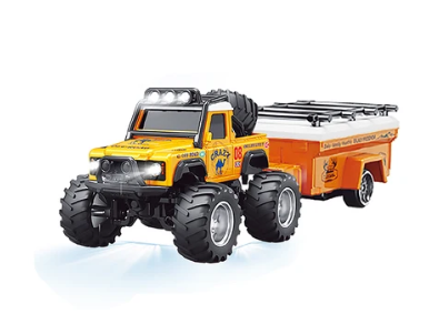 RCPHG4-478YL 1/64 R/C Jeep with trailer with APP control HG4-478 **order #HG4001 Gun remote - Fits all HG4 models