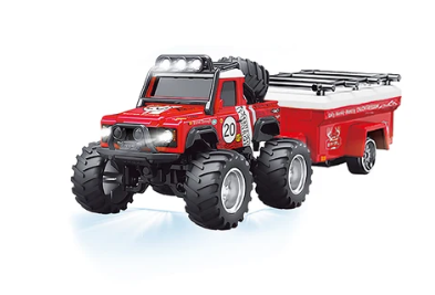 RCPHG4-478RD 1/64 R/C Jeep with trailer with APP control HG4-478 **order #HG4001 Gun remote - Fits all HG4 models