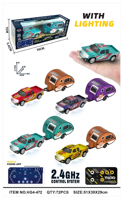 RCPHG4-472RD 1:64 R/C truck With APP control HG4-472 **order #HG4001 Gun remote - Fits all HG4 models