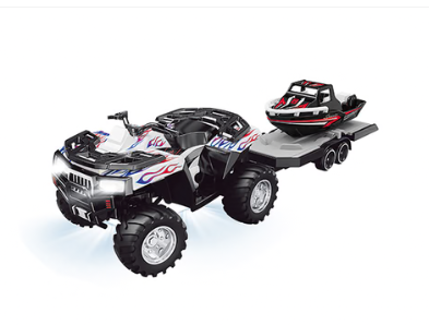 RCPHG4-433WH 1/64 R.C ATV with Jetski with APP control HG4-433 **order #HG4001 Gun remote - Fits all HG4 models